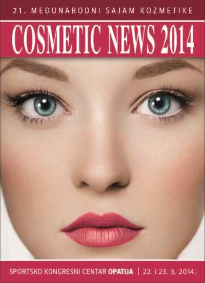 Naslovnica Najavni prospekt Cosmetic News 2014